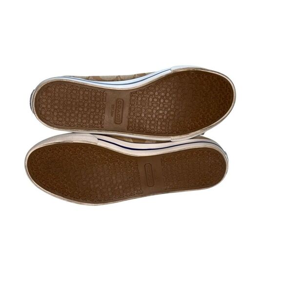 Coach Bonney high top signature sneakers - 8 - Picture 6 of 9